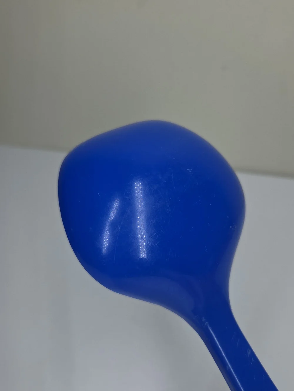 Vtg Gensini Italy Blue Plastic Serving Spon Utensil Plastic Retro